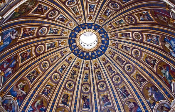 Картинка Рим, купол, Ватикан, Собор Святого Петра
