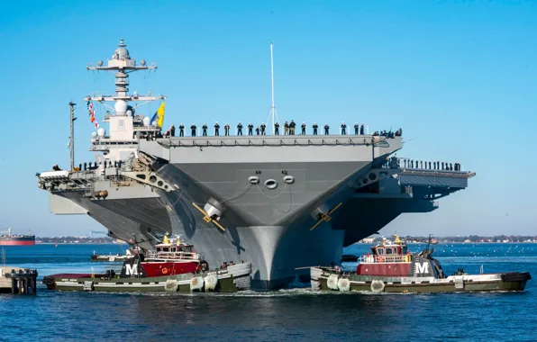 Авианосец, атомный, USS Gerald R Ford
