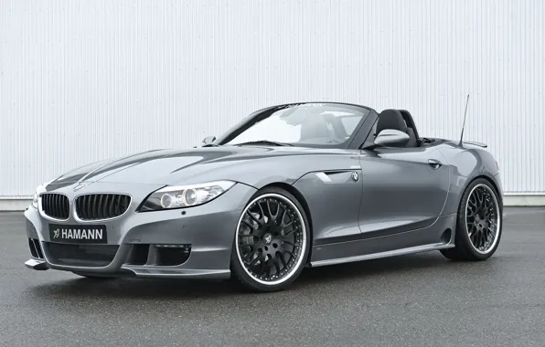 Картинка серый, BMW, родстер, Hamann, 2010, E89, BMW Z4, Z4