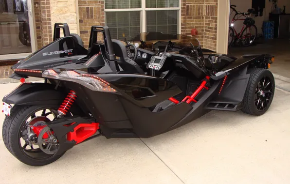Beautiful, comfort, hi-tech, Polaris, Slingshot, tecnology, sporty, 002