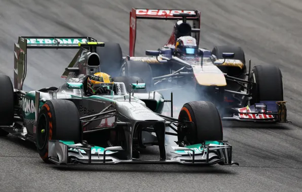 Mercedes, Formula 1, AMG, Hamilton, Toro Rosso