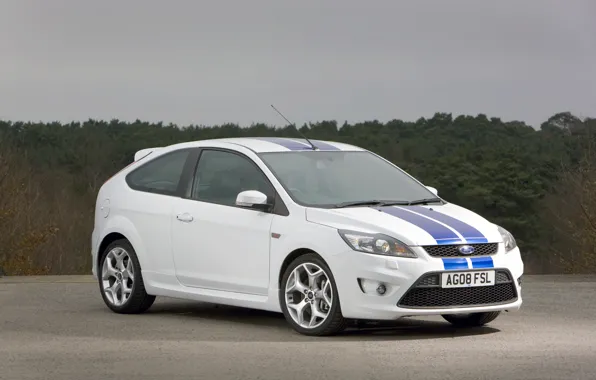 Ford, 2008, white, Focus