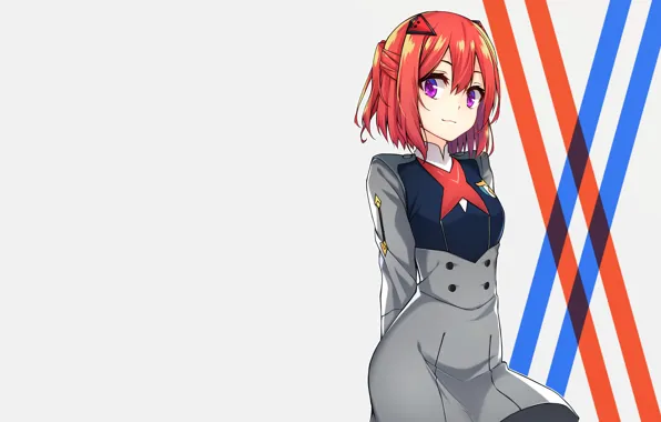 Фон, девочка, Darling In The Frankxx, Милый во Франксе