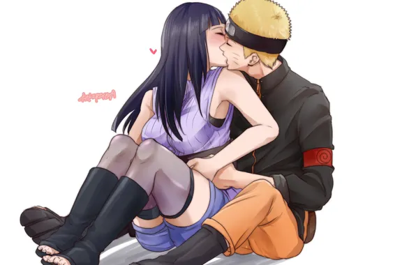 Hyuuga Hinata, NARUTO, Uzumaki Naruto, Fanart, NaruHina, Pixiv, Fanart From Pixiv, NARUTO: SHIPPŪDEN