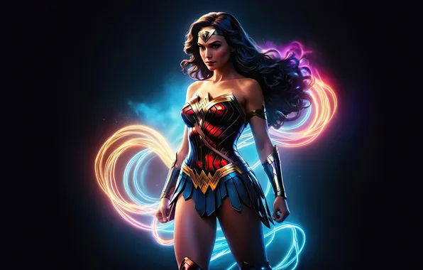 Картинка wonder woman, valor, amazonian