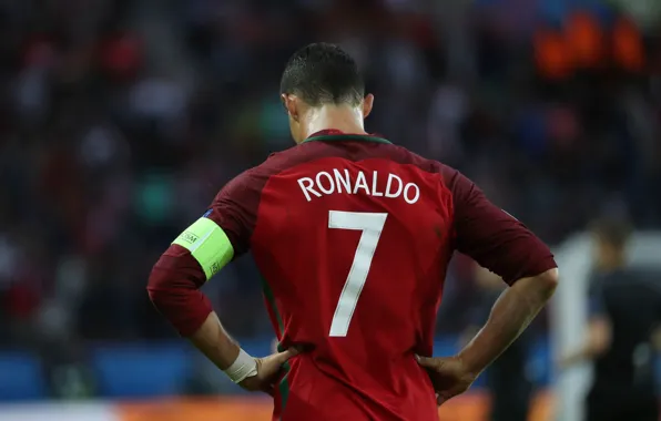 Футбол, спорт, спина, форма, Португалия, Cristiano Ronaldo, легенда, футболист