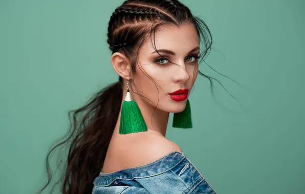 Макияж, губки, ретушь, Oleg Gekman, Portrait beautiful woman