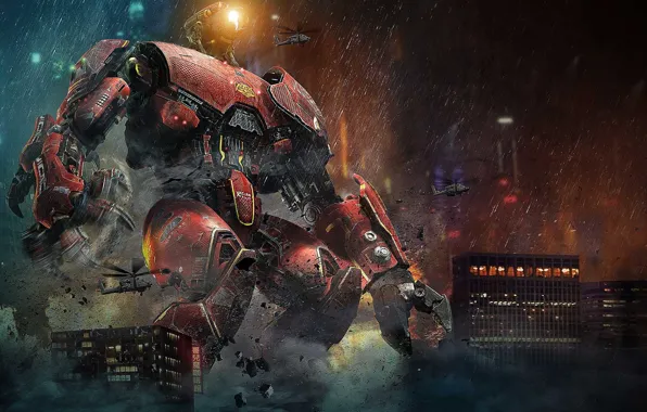 Обои Pacific Rim, Тихоокеанский Рубеж, Crimson Typhoon, Китайский.