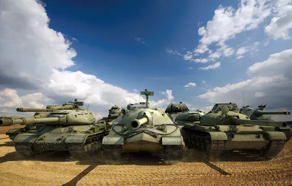 Картинка танк, танки, WoT, ИС-7, Мир танков, tank, World of Tanks, ИС-4