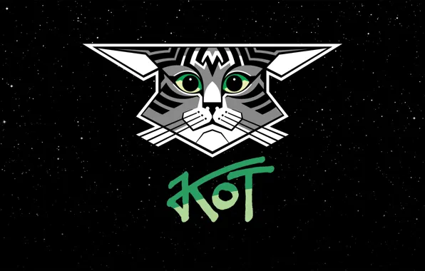 Кот, космос, полосатый кот, кот рисунок, кот вектор, кот графика