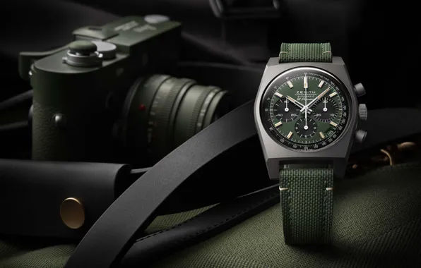 Картинка Зенит, Zenith, Swiss Luxury Watches, швейцарские наручные часы класса люкс, Zenith Chronomaster Revival Safari