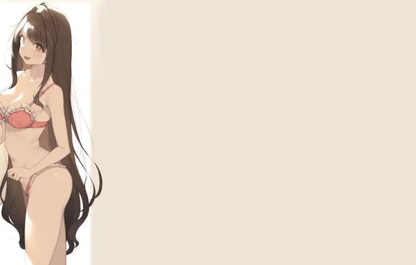 Girl, hot, sexy, bra, panties, anime, babe, underwear