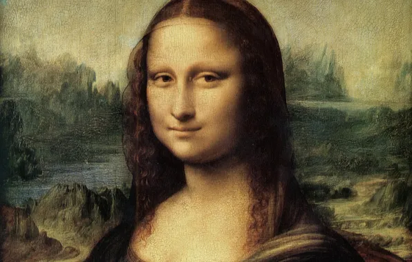 Мона Лиза, mona lisa, L. da Vinci