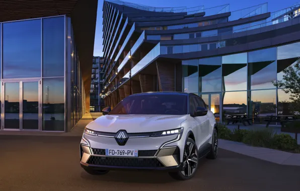 Картинка Renault, Меган, Рено, 2021, Электрический кроссовер, Megane E-Tech Electric, Renault Megane E-Tech Electric