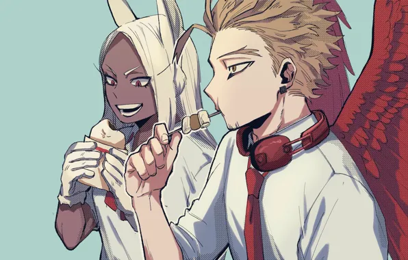 Boku no Hero Academia, My Hero Academia, Takami Keigo, Usagiyama Rumi