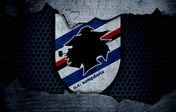 Wallpaper, sport, logo, football, Sampdoria