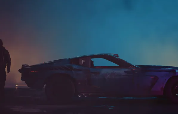 Фон, игра, автомобиль, киберпанк, CD Projekt RED, Cyberpunk 2077