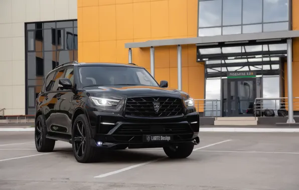 Внедорожник, Infiniti, ходовые огни, Larte Design, QX80
