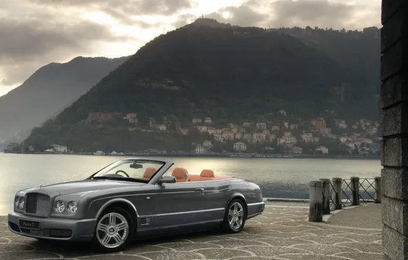 Море, горы, bentley, azure-t