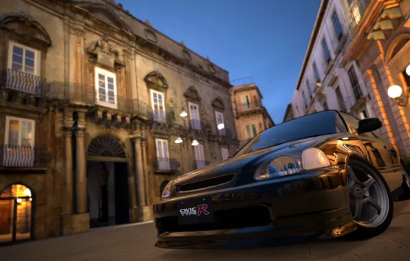 Машины, Honda, Civic, Gran Turismo 6