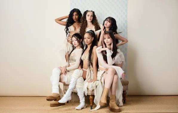 Картинка Megan, Music, Sophia, Lara, Manon, Daniela, Yoonchae, KATSEYE