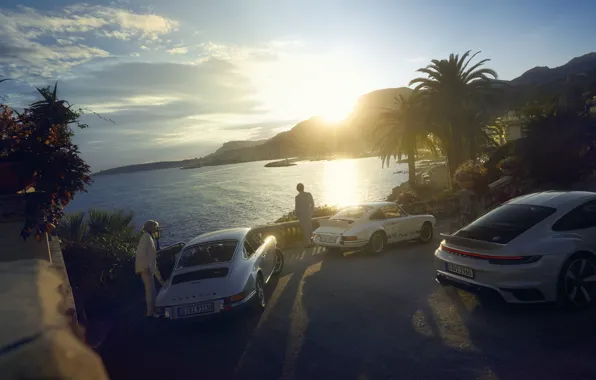 Картинка 911, Porsche, cars, sun, Porsche 911 Carrera RS, Porsche 911 Sport Classic, Porsche 911 T …