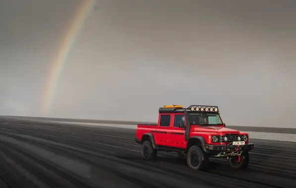 Пикап, pickup, Quartermaster, 2025, Ineos Grenadier, LeTech, Trialmaster, Ineos Grenadier Quartermaster Trialmaster x LeTech