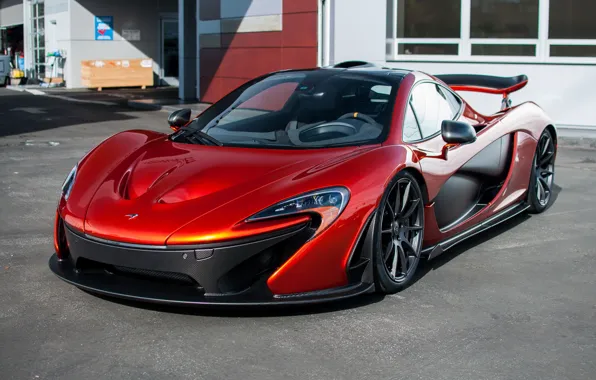 Картинка P1 248, mclaren, Orange, Volcano