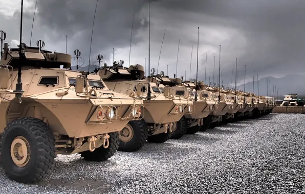 Armor, sky, cloud, truck, vehicle, regiment, cannon, U.S. Army