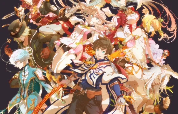 Аниме, арт, персонажи, Tales Of Zestiria