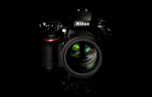 Фон, обои, черный, фотоаппарат, Nikon D800