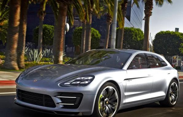 Картинка Concept, Porsche, Спорт, Скорость, Концепт, Panamera, Turismo, Car