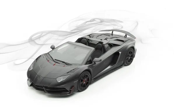Roadster, Lamborghini, суперкар, Aventador, Mansory, 2019, Carbonado Evo