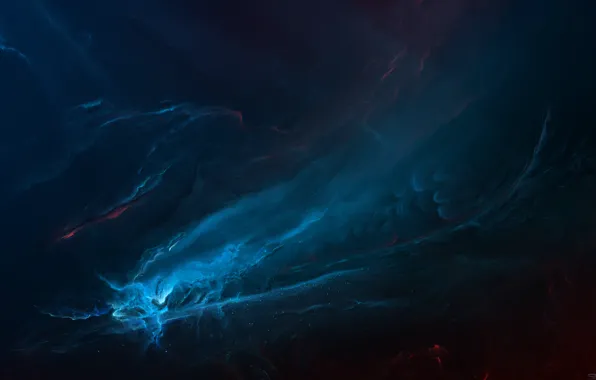 Звезды, Космос, Туманность, Fantasy, Арт, Stars, Space, Art