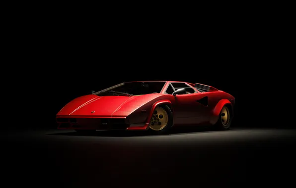 Car, lamborghini, countach