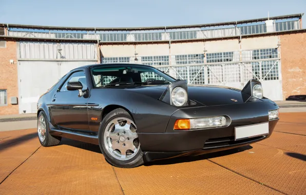Porsche, экстерьер, 1989, спортивный автомобиль, единственный экземпляр, Flachbau, Porsche 928 GT Flachbau von Porsche Exclusive, …