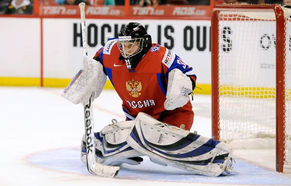 Ворота, Олимпиада, Сочи 2014, Анна Пругова, Российская хоккеистка
