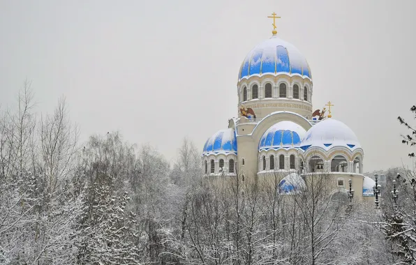 Картинка храм, купола, православие