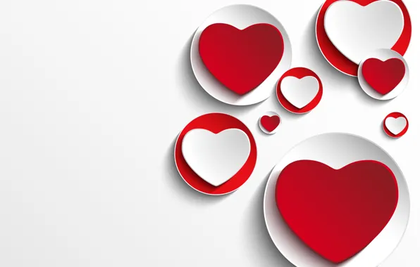 Картинка любовь, фон, сердечки, design, romantic, hearts, valentines