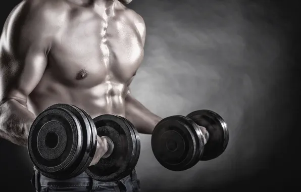 Hard, fitness, working