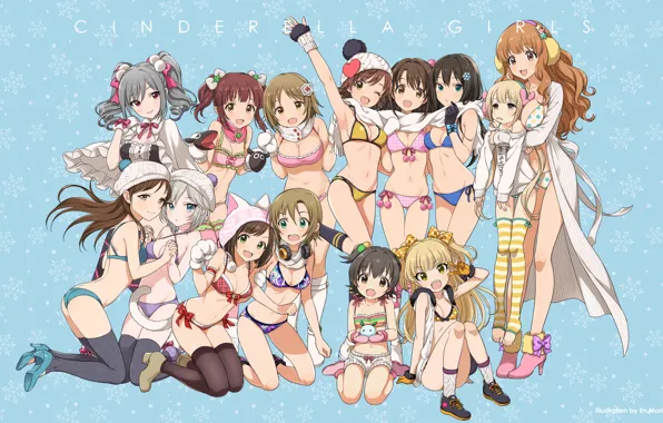 Girl, sexy, cleavage, long hair, boobs, anime, beautiful, short hair