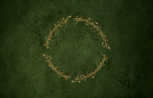 Надпись, что-то, Lord of the Rings, на эльфийском