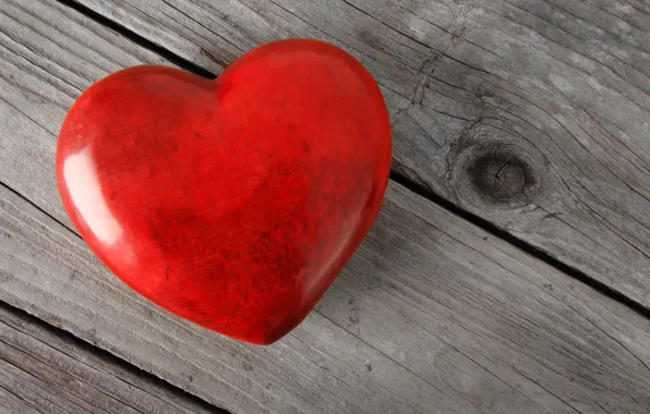Картинка любовь, сердце, red, love, heart, wood, romantic