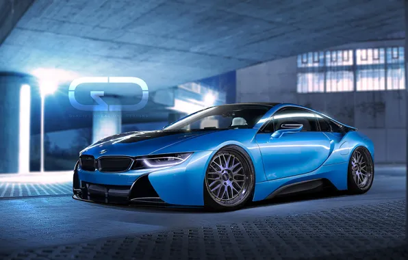 Авто, Синий, BMW, Машина, BMW i8, Christer Stormark, by Christer Stormark, Transport & Vehicles