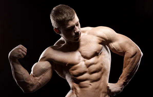 Поза, фигура, muscle, мышцы, muscles, пресс, атлет, Bodybuilding