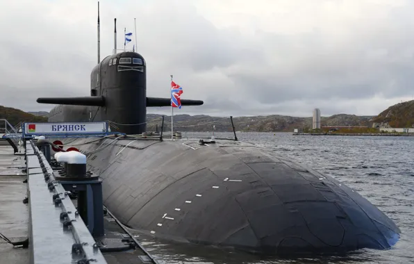 Подводный, крейсер, ракетный, назначения, стратегического, брянск