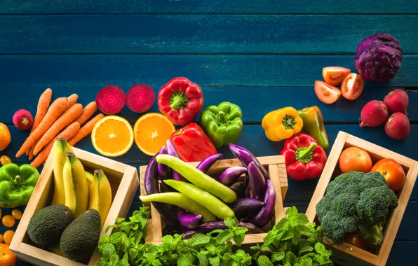 Зелень, фрукты, овощи, fruits, ассорти, vegetables, assorted
