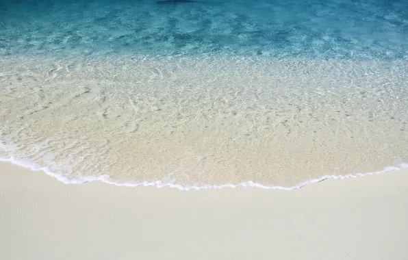 Картинка песок, море, пляж, вода, океан