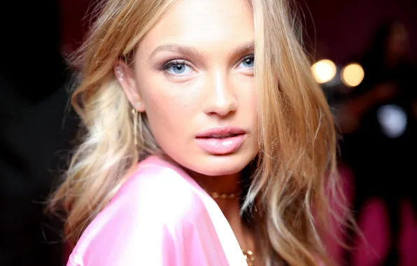 Взгляд, модель, портрет, фотосессия, hair, Victoria’s Secret, Romee Strijd, Роми Стрейд