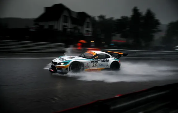 Картинка BMW, GT3, Rain